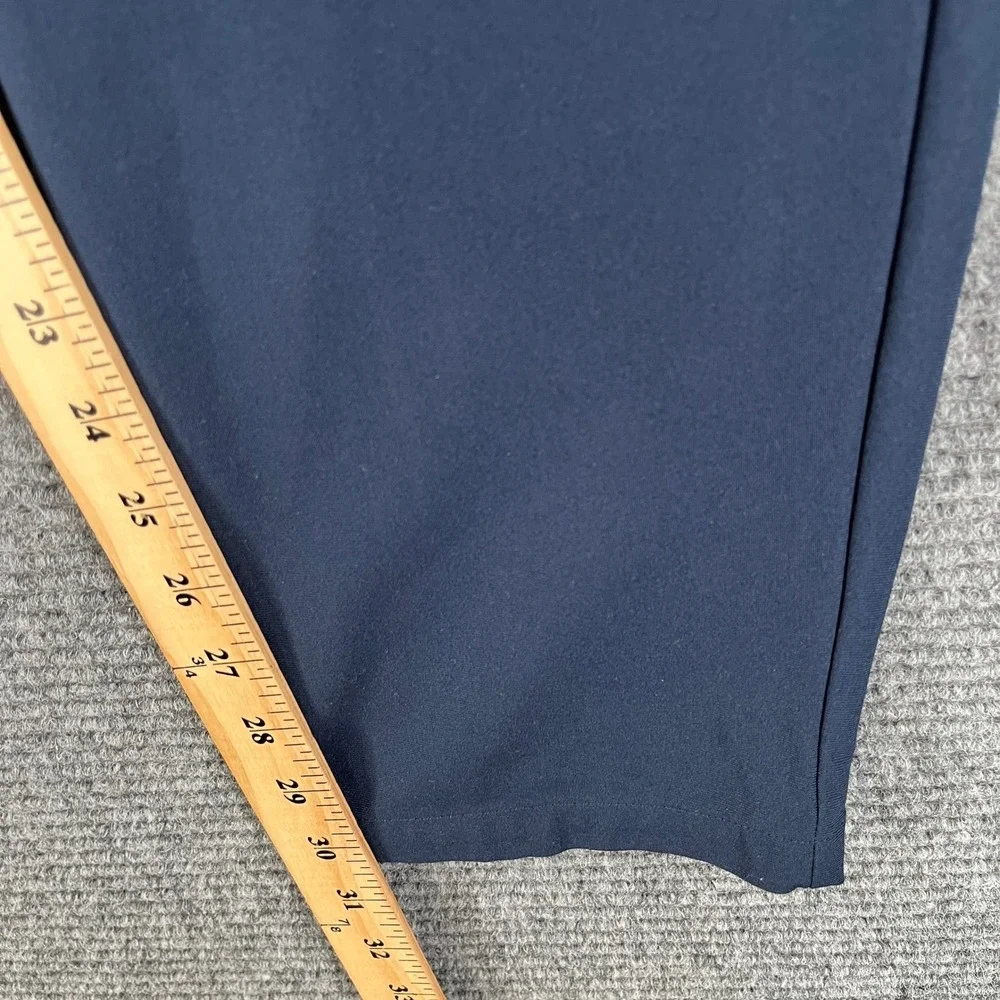 Reebok Performance Golf Pants Mens 38x31 Navy Stretch Lightweight Activewear